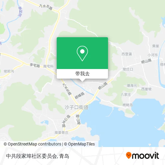 中共段家埠社区委员会地图