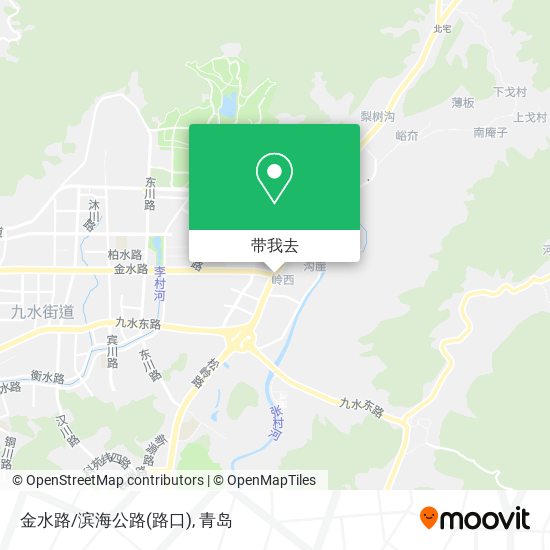 金水路/滨海公路(路口)地图