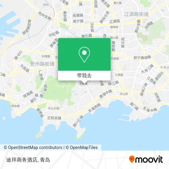 迪拜商务酒店地图