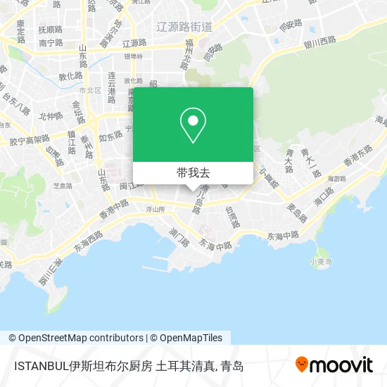 ISTANBUL伊斯坦布尔厨房 土耳其清真地图