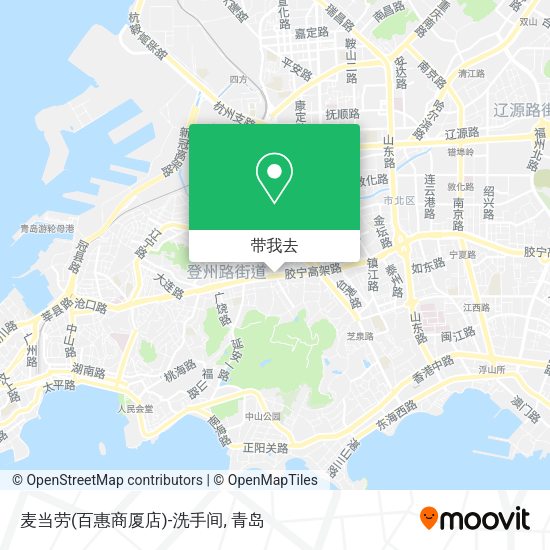 麦当劳(百惠商厦店)-洗手间地图
