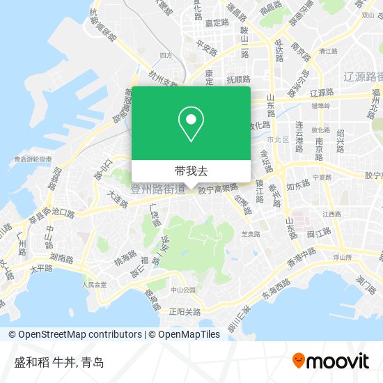 盛和稻 牛丼地图
