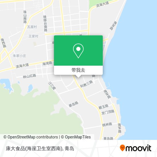 康大食品(海崖卫生室西南)地图