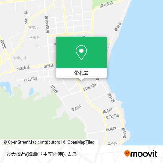 康大食品(海崖卫生室西南)地图