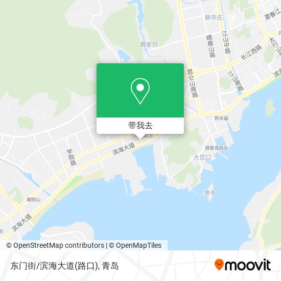 东门街/滨海大道(路口)地图