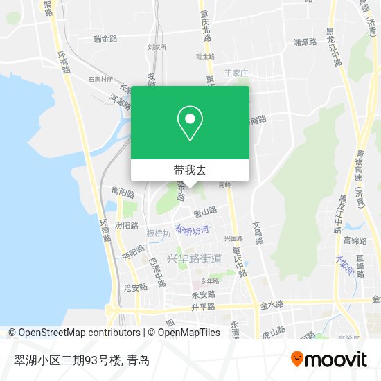 翠湖小区二期93号楼地图