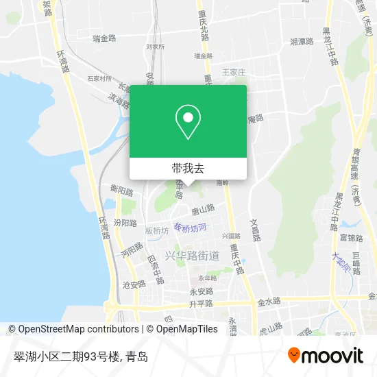 翠湖小区二期93号楼地图