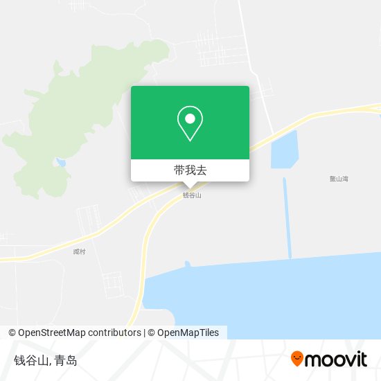 钱谷山地图