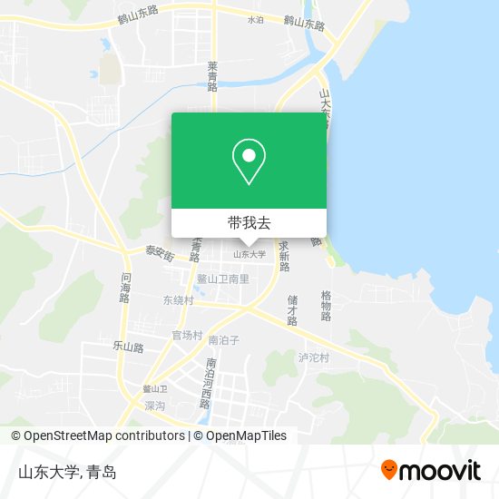山东大学地图