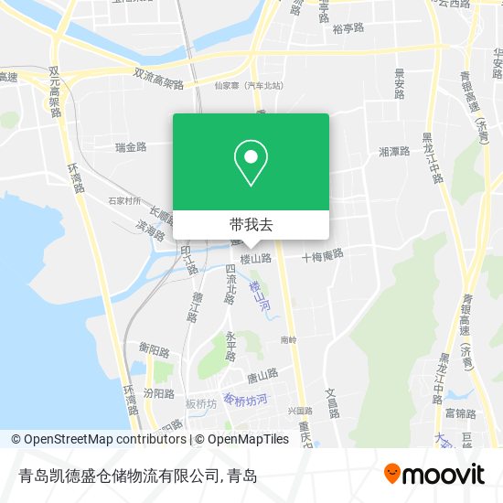 青岛凯德盛仓储物流有限公司地图