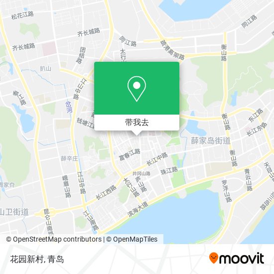 花园新村地图