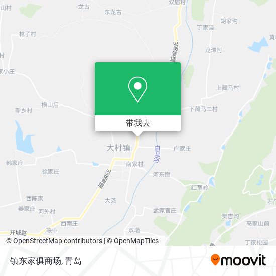 镇东家俱商场地图