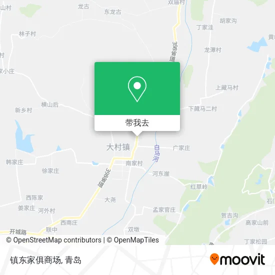 镇东家俱商场地图