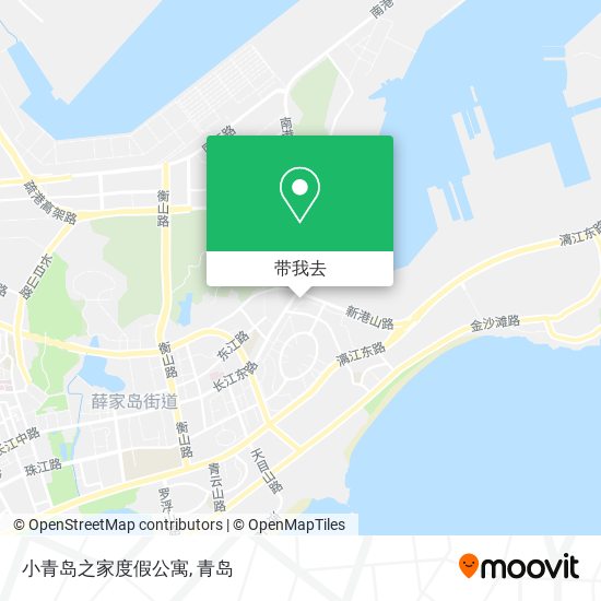 小青岛之家度假公寓地图