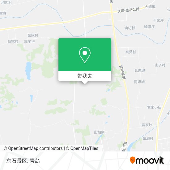 东石景区地图