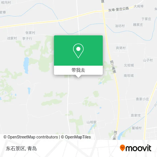东石景区地图