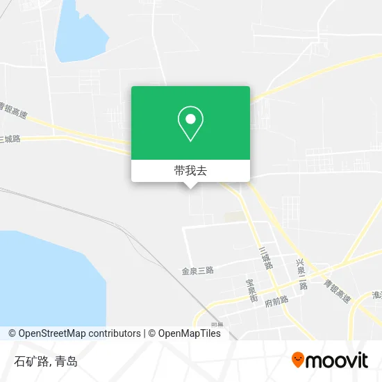 石矿路地图