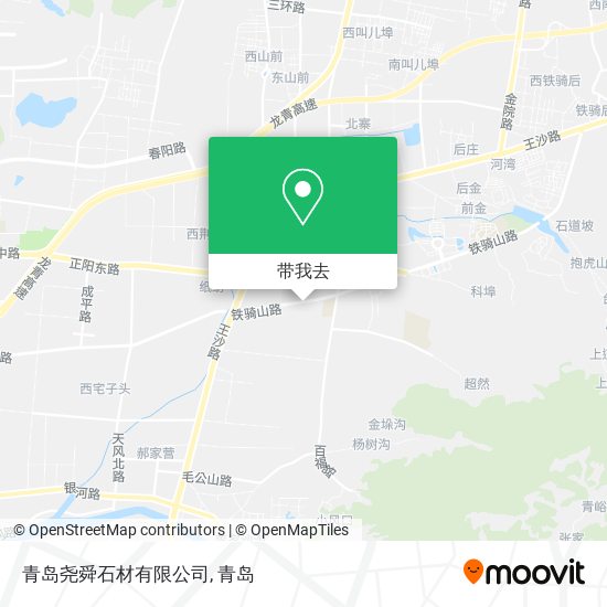 青岛尧舜石材有限公司地图