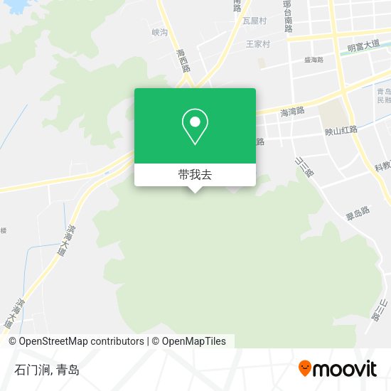 石门涧地图