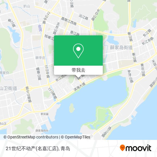 21世纪不动产(名嘉汇店)地图