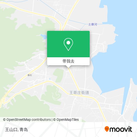 王山口地图
