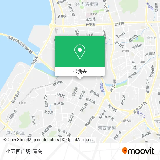小五四广场地图