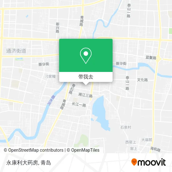 永康利大药房地图