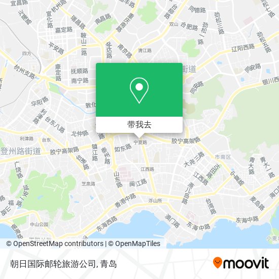 朝日国际邮轮旅游公司地图