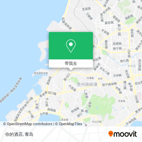 你的酒店地图