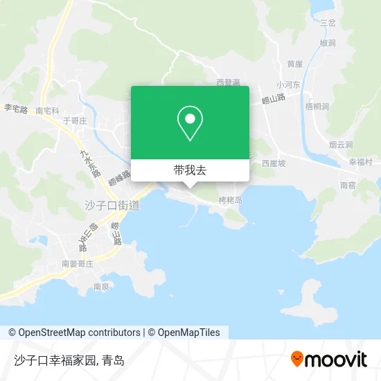 沙子口幸福家园地图