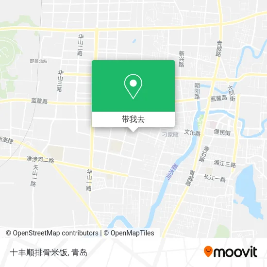 十丰顺排骨米饭地图