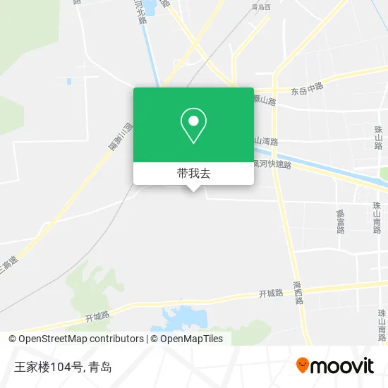 王家楼104号地图