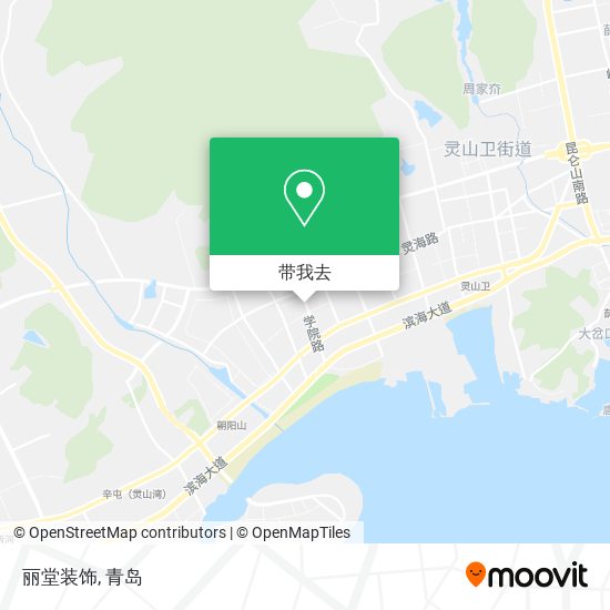 丽堂装饰地图