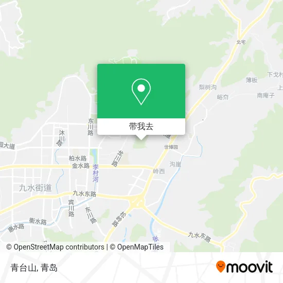 青台山地图