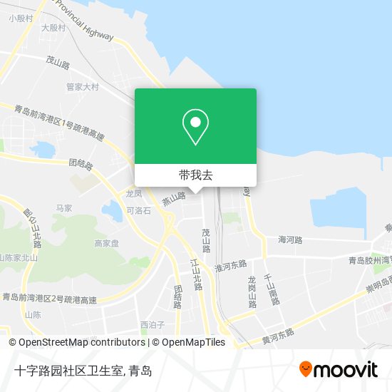 十字路园社区卫生室地图
