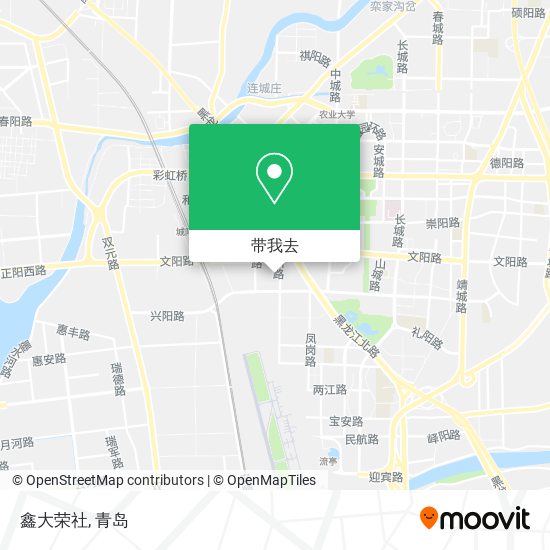 鑫大荣社地图