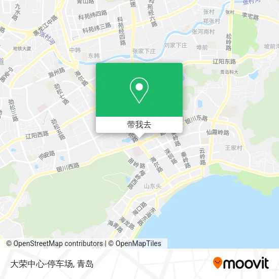 大荣中心-停车场地图