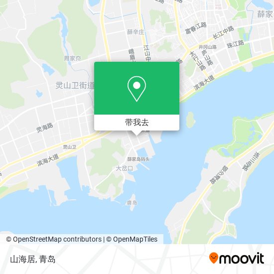 山海居地图