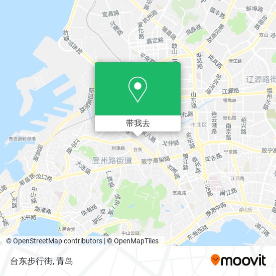 台东步行街地图