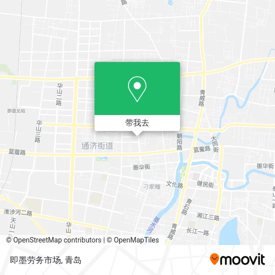 即墨劳务市场地图