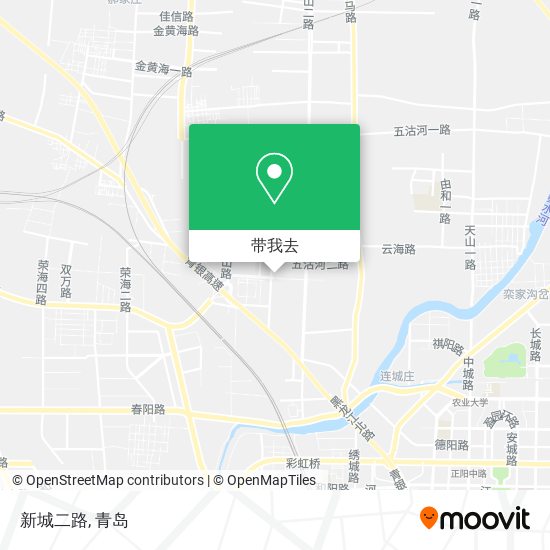 新城二路地图