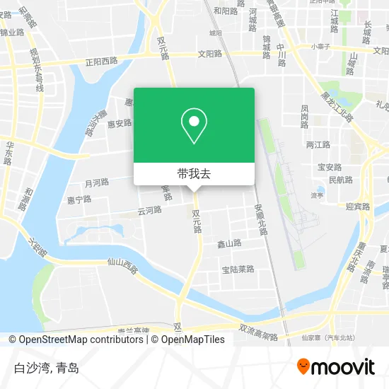 白沙湾地图