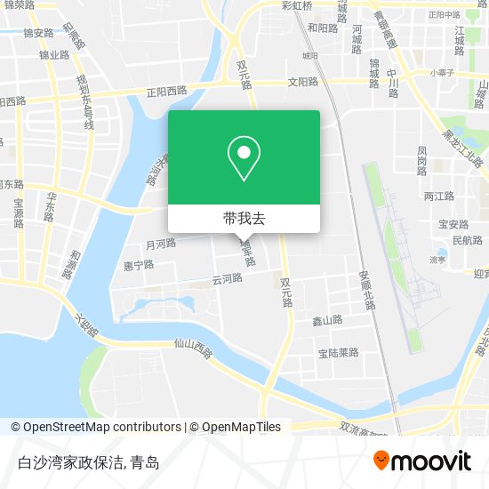 白沙湾家政保洁地图