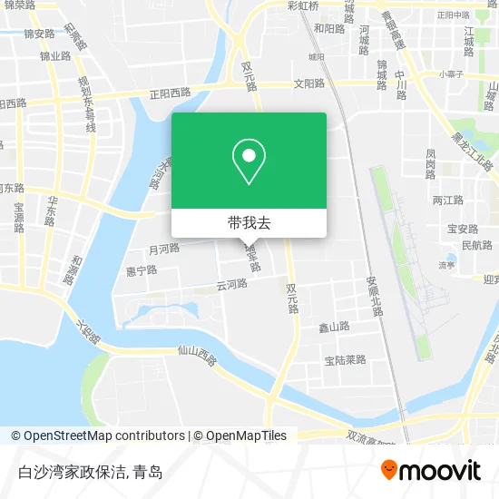 白沙湾家政保洁地图