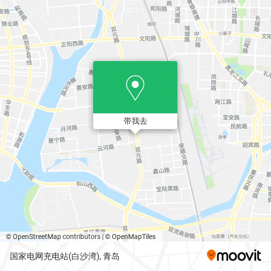 国家电网充电站(白沙湾)地图