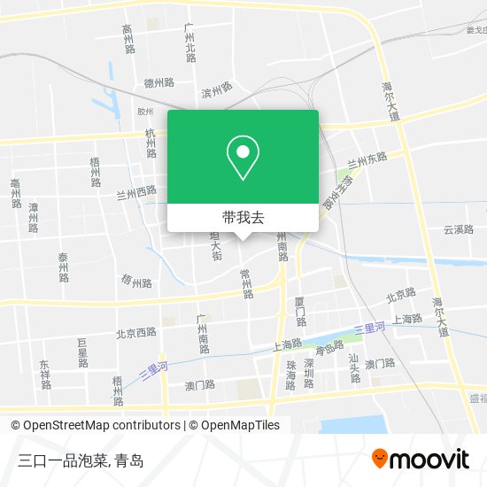 三口一品泡菜地图
