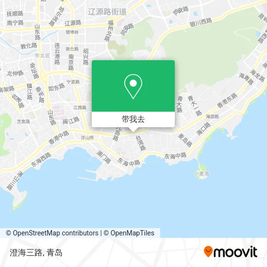 澄海三路地图