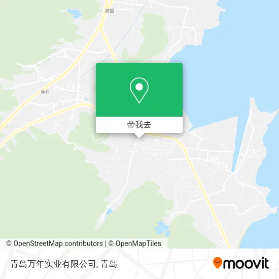 青岛万年实业有限公司地图