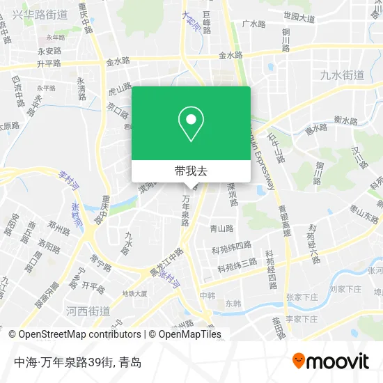 中海·万年泉路39街地图