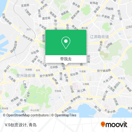 V.S创意设计地图